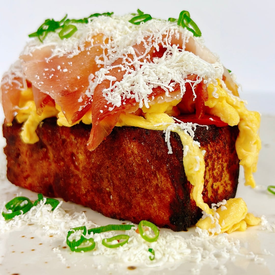 Toast cu ouă Casa del Sole
